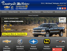 Tablet Screenshot of countrysidemotors.net